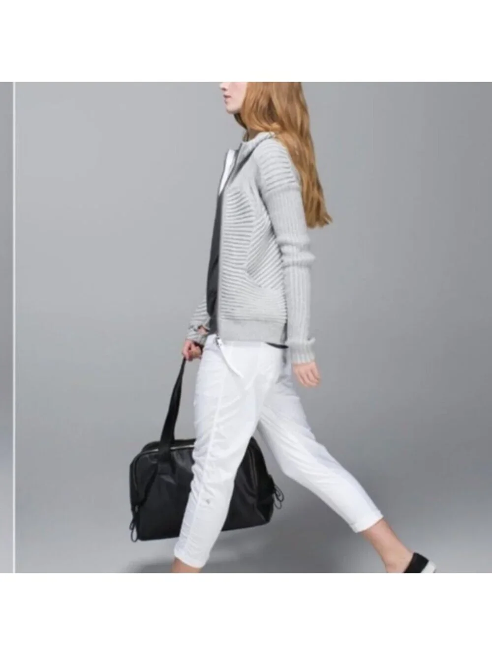 Lululemon Street To Studio Pant II White like new